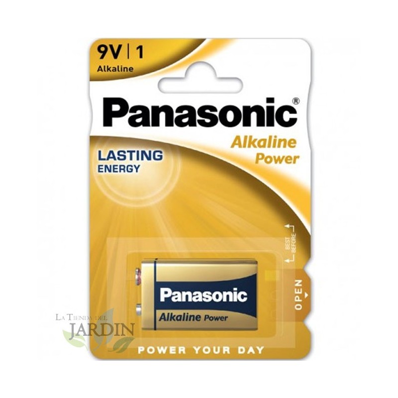 Bateria alcalina de 9 V de longa duração da Panasonic Bateria alcalina de 9 V de longa duração da Panasonic