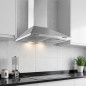 Coifa Exaustor Orbegozo em Aço Inoxidável | 70W | Iluminação LED | Extração de Fumaça | 60cm de Largura