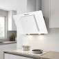 Coifa de vidro branco Orbegozo | 300 W | Iluminação LED | Extração de fumaça | 89,5 x 40,5 x 47 cm Coifa de vidro branco Orbegozo | 300 W | Iluminação LED | Extração de fumaça | 89,5 x 40,5 x 47 cm
