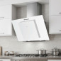 Orbegozo Dunstabzugshaube aus weißem Glas | 300 W | LED-Beleuchtung | Rauchabsaugung | 69,5 x 40,5 x 47 cm Orbegozo Dunstabzugshaube aus weißem Glas | 300 W | LED-Beleuchtung | Rauchabsaugung | 69,5 x 40,5 x 47 cm