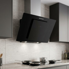 Cappa in vetro decorativo Orbegozo 300W. Classe energetica A. Dimensioni: 89,5 x 40,5 x 47 cm.