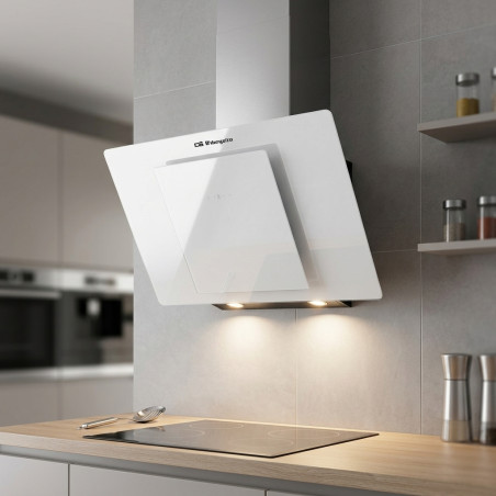 Sino de vidro decorativo Orbegozo, classe energética D, 69.5x40.5x47 cm, branco