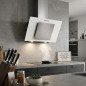 Campana in vetro bianco Orbegozo | 210W | Illuminazione a LED | Aspirazione fumo | 59,5 x 40,5 x 47 cm Campana in vetro bianco Orbegozo | 210W | Illuminazione a LED | Aspirazione fumo | 59,5 x 40,5 x 47 cm