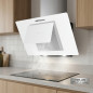 Campana in vetro bianco Orbegozo | 210W | Illuminazione a LED | Aspirazione fumo | 59,5 x 40,5 x 47 cm Campana in vetro bianco Orbegozo | 210W | Illuminazione a LED | Aspirazione fumo | 59,5 x 40,5 x 47 cm