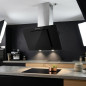 Campana in vetro nero Orbegozo | 210W | Illuminazione a LED | Aspirazione fumo | 89,5 x 40,5 x 47 cm Campana in vetro nero Orbegozo | 210W | Illuminazione a LED | Aspirazione fumo | 89,5 x 40,5 x 47 cm