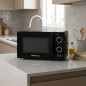 Micro-ondes Orbegozo 20 L 700 W avec grill | Micro-ondes de comptoir rotatif noir | 5 niveaux de puissance Micro-ondes Orbegozo 20 L 700 W avec grill | Micro-ondes de comptoir rotatif noir | 5 niveaux de puissance