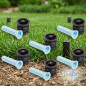 Buses pour diffuseurs d'irrigation | 10 buses Rain Bird HEVAN15 | Buses réglables de 4,5 m pour arroseurs de jardin
