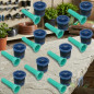 Bicos para Difusores de Irrigação | 5 Bicos Rain Bird HEVAN10 | Bicos Ajustáveis de 3m para Aspersores de Jardim