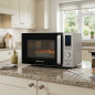 Micro-ondes Orbegozo 25 L 900 W avec grill | Micro-ondes de comptoir avec plateau tournant | Micro-ondes à convection