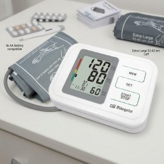  Orbegozo Arm-Blutdruckmessgerät.  2 Lagerspeicher 60/60.  LCD Bildschirm.