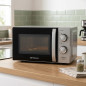 Orbegozo 20L 900W Microwave with Grill | Silver Countertop Microwave | Convection Microwave with 9 Power Levels and Timer Orbegozo 20L 900W Microwave with Grill | Silver Countertop Microwave | Convection Microwave with 9 Power Levels and Timer
