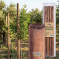 Estaca para Arboles 200 cm Ø 8 cm | Tutores sin Punta | Poste para Vallas, Jardin y Plantas | Poste de Madera