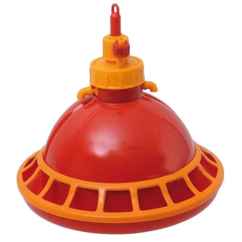 Bebedouro suspenso para galinhas 24x24cm