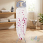 Housse de table à repasser 114 x 36 cm | 100 % coton | Peluche 7 mm | Housse de table à repasser résistante à la chaleur