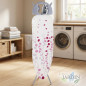 Housse de table à repasser 114 x 36 cm | 100 % coton | Peluche 7 mm | Housse de table à repasser résistante à la chaleur