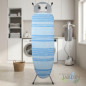 Housse de table à repasser Orbegozo 122x38cm. Housse 100% coton. Peluche 7 mm
