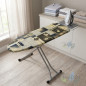 Copriasse da stiro 117 x 40 cm | 100% cotone | Spessore 7 mm | Copriasse da stiro resistente al calore