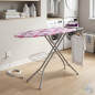Asse da stiro 122x38 cm | Tavolo da stiro con altezza regolabile fino a 93 cm | Stiratura pratica e comoda | Design stabile Asse da stiro 122x38 cm | Tavolo da stiro con altezza regolabile fino a 93 cm | Stiratura pratica e comoda | Design stabile