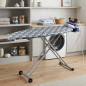 Tábua de passar roupa 140x46 cm | Mesa de passar roupa com altura ajustável até 93 cm | Passar roupa prático e confortável | Des