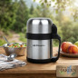 Thermos in acciaio inox da 750 ml | Borraccia termica | Mantiene la temperatura per 24 ore | Thermos per alimenti o liquidi