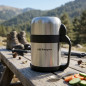 Thermos in acciaio inox da 750 ml | Borraccia termica | Mantiene la temperatura per 24 ore | Thermos per alimenti o liquidi