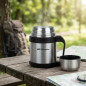 Thermos in acciaio inox da 750 ml | Borraccia termica | Mantiene la temperatura per 24 ore | Thermos per alimenti o liquidi