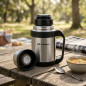 Thermos in acciaio inox da 750 ml | Borraccia termica | Mantiene la temperatura per 24 ore | Thermos per alimenti o liquidi