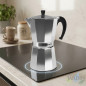 Aluminum Coffee Maker | 12-Cup Italian Coffee Maker for Induction | Espresso Maker | Suitable for all stovetops
