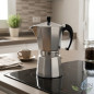 Aluminum Coffee Maker | 9-Cup Italian Coffee Maker for Induction | Espresso Maker | Suitable for All Stovetops