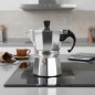 Cafetera Aluminio Aluminio | Cafetera Italiana 3 Tazas Inducción | Cafetera Espresso | Cafetera Apta para todo tipo de cocinas Cafetera Aluminio Aluminio | Cafetera Italiana 3 Tazas Inducción | Cafetera Espresso | Cafetera Apta para todo tipo de cocinas