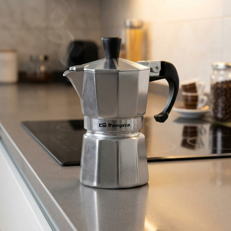 Cafetera Aluminio Aluminio | Cafetera Italiana 1 Taza Inducción | Cafetera Espresso | Cafetera Apta para todo tipo de cocinas