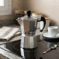 Cafetière en aluminium | Cafetière italienne 1 tasse compatible induction | Machine à expresso | Convient à toutes les plaques d Cafetière en aluminium | Cafetière italienne 1 tasse compatible induction | Machine à expresso | Convient à toutes les plaques d