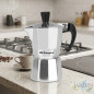 Caffettiera in alluminio | Caffettiera italiana da 1 tazza per piani cottura a induzione | Macchina per espresso | Adatta a tutt Caffettiera in alluminio | Caffettiera italiana da 1 tazza per piani cottura a induzione | Macchina per espresso | Adatta a tutt