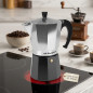 Caffettiera in alluminio | Caffettiera italiana da 12 tazze per piani cottura a induzione | Macchina per espresso | Adatta a tut Caffettiera in alluminio | Caffettiera italiana da 12 tazze per piani cottura a induzione | Macchina per espresso | Adatta a tut