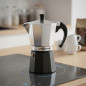 Cafetera Aluminio Aluminio | Cafetera Italiana 6 Tazas Inducción | Cafetera Espresso | Cafetera Apta para todo tipo de cocinas