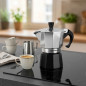 Cafetera Aluminio Aluminio | Cafetera Italiana 3 Tazas Inducción | Cafetera Espresso | Cafetera Apta para todo tipo de cocinas Cafetera Aluminio Aluminio | Cafetera Italiana 3 Tazas Inducción | Cafetera Espresso | Cafetera Apta para todo tipo de cocinas