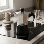 Kaffeemaschine aus Aluminium | Italienische Kaffeemaschine für 2 Tassen, geeignet für Induktion | Espressomaschine | Für alle He Kaffeemaschine aus Aluminium | Italienische Kaffeemaschine für 2 Tassen, geeignet für Induktion | Espressomaschine | Für alle He