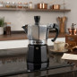 Cafeteira de alumínio | Cafeteira italiana de 1 xícara para indução | Cafeteira expresso | Adequada para todos os tipos de fogão Cafeteira de alumínio | Cafeteira italiana de 1 xícara para indução | Cafeteira expresso | Adequada para todos os tipos de fogão