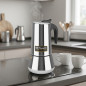 Cafetière italienne Orbegozo en acier inoxydable. Capacité 12 tasses Cafetière italienne Orbegozo en acier inoxydable. Capacité 12 tasses