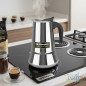 Aluminum Coffee Maker | 9-Cup Italian Coffee Maker for Induction | Espresso Maker | Suitable for All Stovetops Aluminum Coffee Maker | 9-Cup Italian Coffee Maker for Induction | Espresso Maker | Suitable for All Stovetops