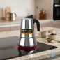 Cafetera Aluminio Aluminio | Cafetera Italiana 2 Tazas Inducción | Cafetera Espresso | Cafetera Apta para todo tipo de cocinas