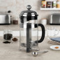 Orbegozo French Press Glass Coffee Maker | 1000 ml Coffee Maker | Makes Tea, Coffee, Milk, Hot Chocolate, and Infusions