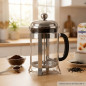 Orbegozo French Press Glas-Kaffeebereiter | 800 ml Kaffeemaschine | Für Tee, Kaffee, Milch, heiße Schokolade und Aufgüsse