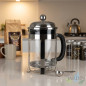 Orbegozo French Press Glas-Kaffeebereiter | 800 ml Kaffeemaschine | Für Tee, Kaffee, Milch, heiße Schokolade und Aufgüsse