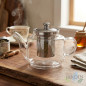 Borosilicate Glass Teapot | 700ml Capacity | High Heat Resistance Glass Teapot | Ideal for Tea and Infusions Borosilicate Glass Teapot | 700ml Capacity | High Heat Resistance Glass Teapot | Ideal for Tea and Infusions