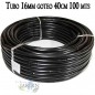 Tubo da 16mm con Gocciolatori ogni 40 cm, 100 metri, Irrigazione a goccia, nero Tubo da 16mm con Gocciolatori ogni 40 cm, 100 metri, Irrigazione a goccia, nero