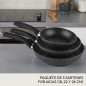 Juego 2 Sartenes de Aluminio | Sarten para Todo Tipo de Cocinas 18cm - 22cm - 26cm | Revestimiento Antiadherente Juego 2 Sartenes de Aluminio | Sarten para Todo Tipo de Cocinas 18cm - 22cm - 26cm | Revestimiento Antiadherente