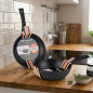 Forged aluminum pan 28 CM Orbegozo.  Non-stick stone coating.