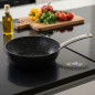 Sarten Aluminio 32cm | Sarten Apta para Todo Tipo de Cocinas | Revestimiento Antiadherente | Sarten Honda