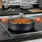 Cacerola con Tapa 32 cm Aluminio | Apta para Inducción | Capacidad 5,9 L | Apto para Lavavajillas Cacerola con Tapa 32 cm Aluminio | Apta para Inducción | Capacidad 5,9 L | Apto para Lavavajillas